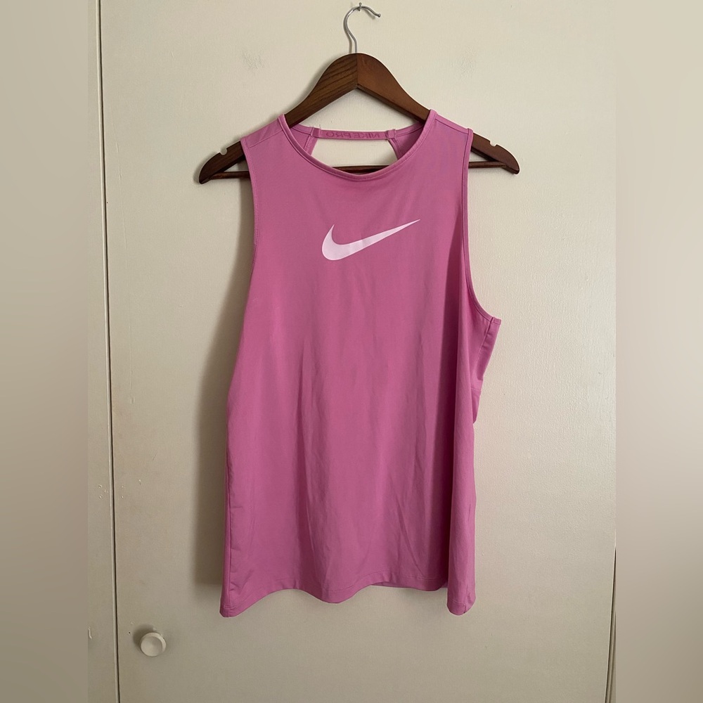 Pink Nike Tank Size Medium